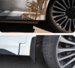 2012-2018 Ford Focus Sedan Front & Rear Mud Flaps Mud Guards - Image 2