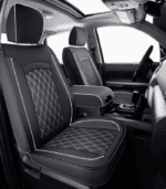 Custom Fit Waterproof Leather Full Coverage Seat Covers for 2015-2023 Ford F-150 | 2017-2023 Ford F-250 F-350 F-450 Super Duty