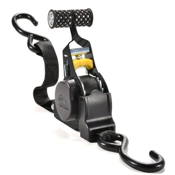 Retractable Ratchet Tie Down Straps for Pickup Trucks - Image 1