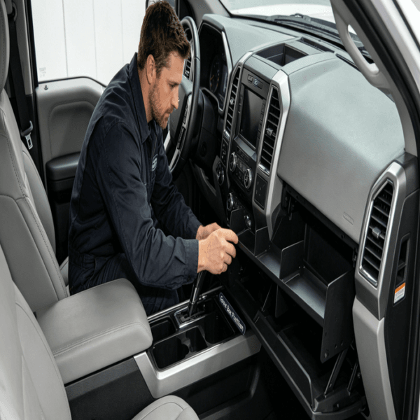 2021-2023 Ford F-150 Glove Box Organizer Upper & Lower Divider Insert - Image 3