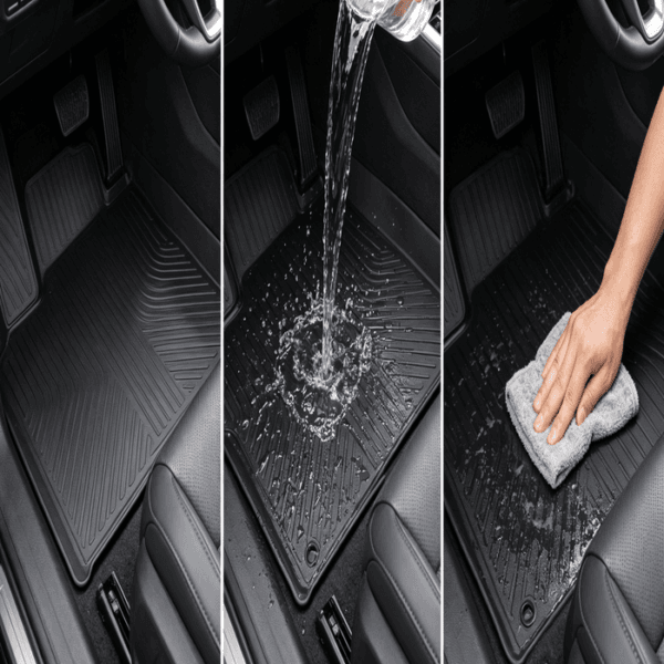 2015-2025 Ford F-150 SuperCrew TPE All-Weather Floor Mats Liners - Image 5