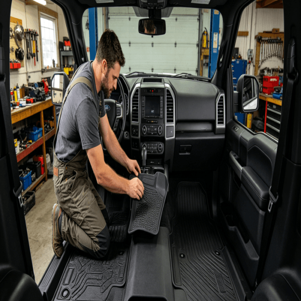 2015-2024 Ford Edge 3D All-Weather TPE Floor Mats Liners - Image 5