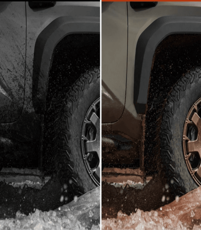 2021-2025 Ford F-150 Raptor Front & Rear Custom Fit Mud Flaps Mud Guards