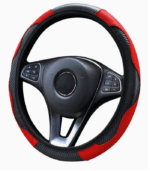 Universal 15-Inch Car Steering Wheel Cover for Ford Models