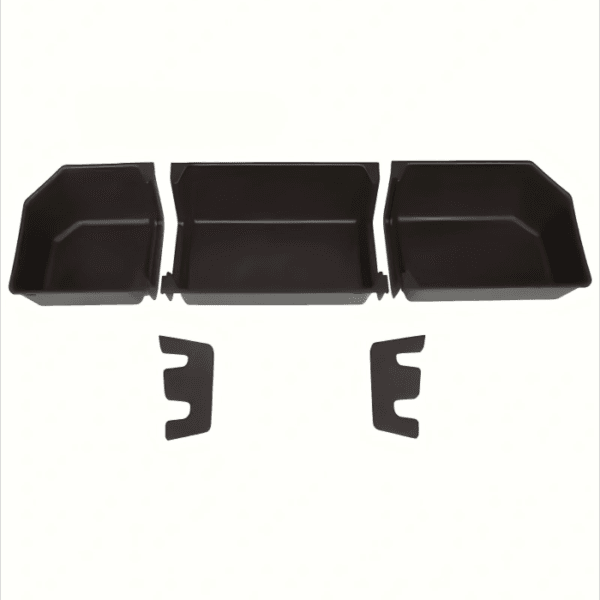 Rear Under Seat Storage Organizer Box for 2015-2025 Ford F-150 | 2017-2026 Ford F-250 F-350 F-450 Super Duty
