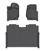 2015-2025 Ford F-150 SuperCrew TPE All-Weather Floor Mats Liners