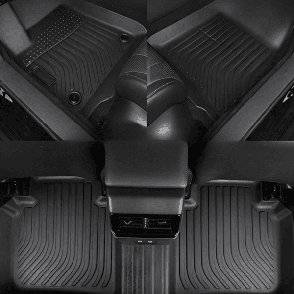 2015-2025 Ford F-150 SuperCrew TPE All-Weather Floor Mats Liners - Image 2